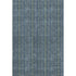 8' X 10' Blue And Green Striped Washable Area Rug With UV Protection