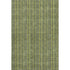 5' X 8' Olive Green And Navy Blue Striped Washable Area Rug With UV Protection