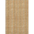 8' X 10' Peach Beige And Orange Striped Washable Area Rug With UV Protection
