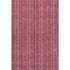 8' X 10' Pink And Ivory Striped Washable Area Rug With UV Protection