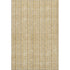 8' X 10' Wheat Gray And Gold Striped Washable Area Rug With UV Protection
