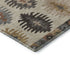 8' X 10' Beige Copper And Gold Southwestern Washable Area Rug With UV Protection