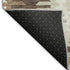 5' X 8' Brown Taupe And Ivory Southwestern Washable Area Rug With UV Protection