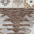 8' X 10' Brown Taupe And Ivory Southwestern Washable Area Rug With UV Protection