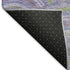 5' X 8' Lavender Olive Green And Ivory Geometric Washable Area Rug With UV Protection
