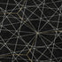 5' X 8' Black And Ivory Geometric Washable Area Rug With UV Protection