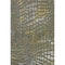 8' X 10' Olive Green Gold And Gray Abstract Geometric Washable Area Rug With UV Protection