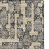 8' X 10' Beige Taupe And Ivory Abstract Geometric Washable Area Rug With UV Protection