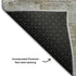 8' X 10' Gray Brown And Ivory Abstract Washable Area Rug With UV Protection