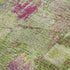 5' X 8' Lime Green Pink And Yellow Abstract Washable Area Rug With UV Protection