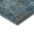 8' X 10' Teal And Taupe Abstract Washable Area Rug With UV Protection