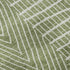 5' X 8' Green And Ivory Geometric Washable Area Rug With UV Protection