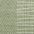 5' X 8' Green And Ivory Geometric Washable Area Rug With UV Protection