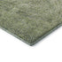 9' X 12' Artichoke Green And Beige Abstract Washable Area Rug With UV Protection