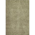 5' X 8' Green And Beige Abstract Washable Area Rug With UV Protection