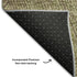 5' X 8' Green And Beige Abstract Washable Area Rug With UV Protection