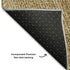 5' X 8' Gold And Beige Abstract Washable Area Rug With UV Protection