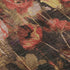 5' X 8' Gold Red And Yellow Floral Washable Area Rug With UV Protection
