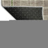9' X 12' Beige Green And Tan Plaid Washable Area Rug With UV Protection