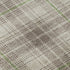 9' X 12' Beige Green And Tan Plaid Washable Area Rug With UV Protection