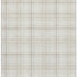 9' X 12' Ivory Brown And Beige Plaid Washable Area Rug With UV Protection