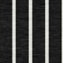 9' X 12' Black Ivory And Gold Striped Washable Area Rug With UV Protection