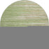8' Green Ivory And Beige Striped Washable Round Rug With UV Protection