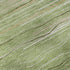 8' Green Ivory And Beige Striped Washable Round Rug With UV Protection