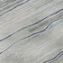 9' X 12' Gray Blue And Ivory Striped Washable Area Rug With UV Protection