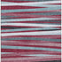 5' X 8' Burgundy Gray And Ivory Striped Washable Area Rug With UV Protection