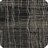 8' Black Ivory And Beige Striped Washable Round Rug With UV Protection