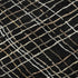 9' X 12' Black Ivory And Beige Striped Washable Area Rug With UV Protection