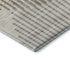 5' X 8' Beige And Taupe Geometric Washable Area Rug With UV Protection