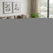 8' Brown And Ivory Geometric Washable Round Rug With UV Protection