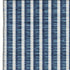 5' X 8' Blue And Ivory Geometric Washable Area Rug With UV Protection