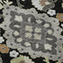 5' X 8' Black Gold And Gray Oriental Washable Area Rug With UV Protection