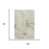 8' X 10' Ivory Beige And Gray Abstract Washable Area Rug With UV Protection