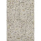 5' X 8' Beige Gray And Ivory Floral Washable Area Rug With UV Protection