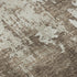 5' X 8' Brown And Beige Abstract Washable Area Rug With UV Protection