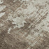 5' X 8' Brown And Beige Abstract Washable Area Rug With UV Protection