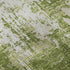 8' X 10' Green And Ivory Abstract Washable Area Rug With UV Protection