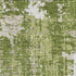 8' X 10' Green And Ivory Abstract Washable Area Rug With UV Protection