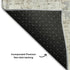 8' X 10' Ivory And Gray Abstract Washable Area Rug With UV Protection