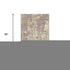8' X 10' Lavender Gold And Ivory Abstract Washable Area Rug With UV Protection