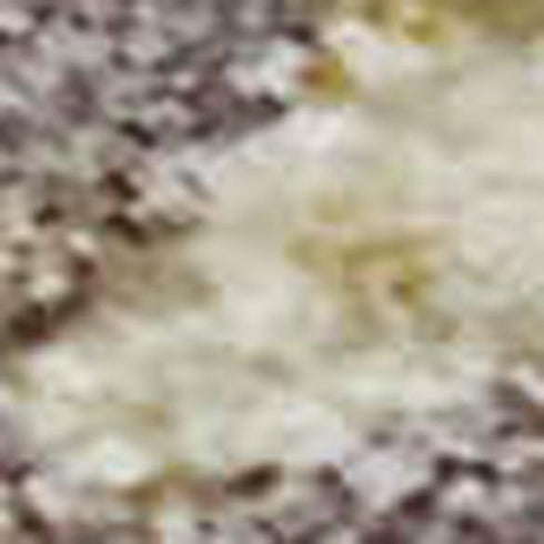 8' X 10' Lavender Gold And Ivory Abstract Washable Area Rug With UV Protection