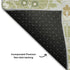 8' X 10' Artichoke Green Gray And Ivory Oriental Washable Area Rug With UV Protection