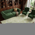 9' X 12' Artichoke Green Gray And Ivory Oriental Washable Area Rug With UV Protection