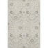 5' X 8' Beige Ivory And Taupe Oriental Washable Area Rug With UV Protection