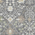 8' X 10' Charcoal Ivory And Gold Oriental Washable Area Rug With UV Protection