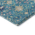 8' X 10' Teal Purple And Ivory Oriental Washable Area Rug With UV Protection